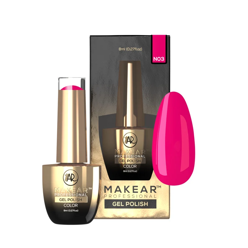 03 Neon - UV Nagellack ohne Hema 8ml MAKEAR