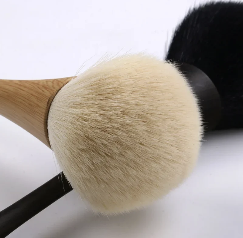 STAUBPINSEL lang Holz Black
