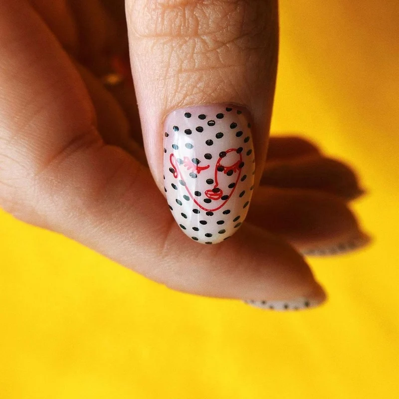 Swanky Stamping pattern and people nail stamping plates 080