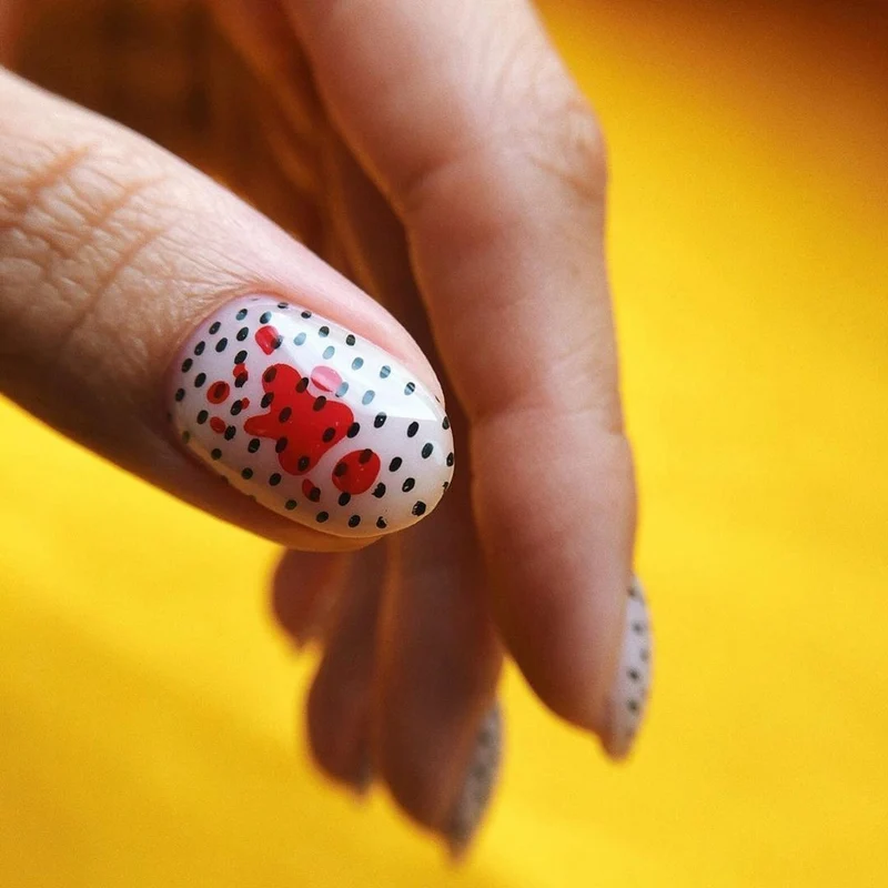 Swanky Stamping pattern and people nail stamping plates 080