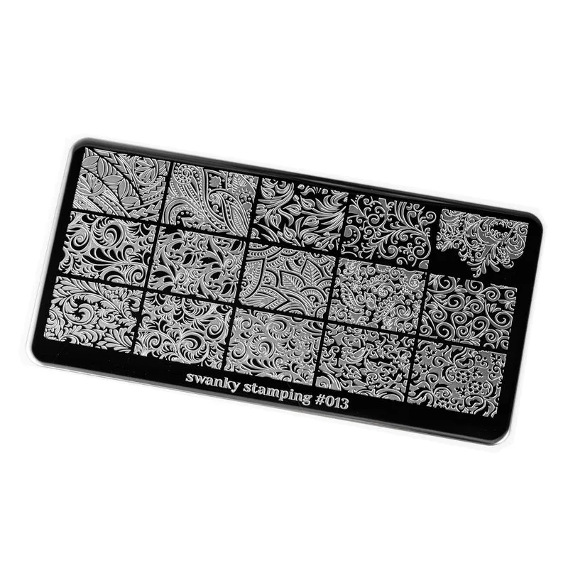Swanky Stamping pattern nail stamping plates 013