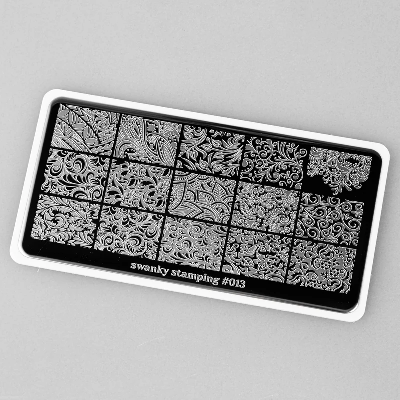 Swanky Stamping pattern nail stamping plates 013