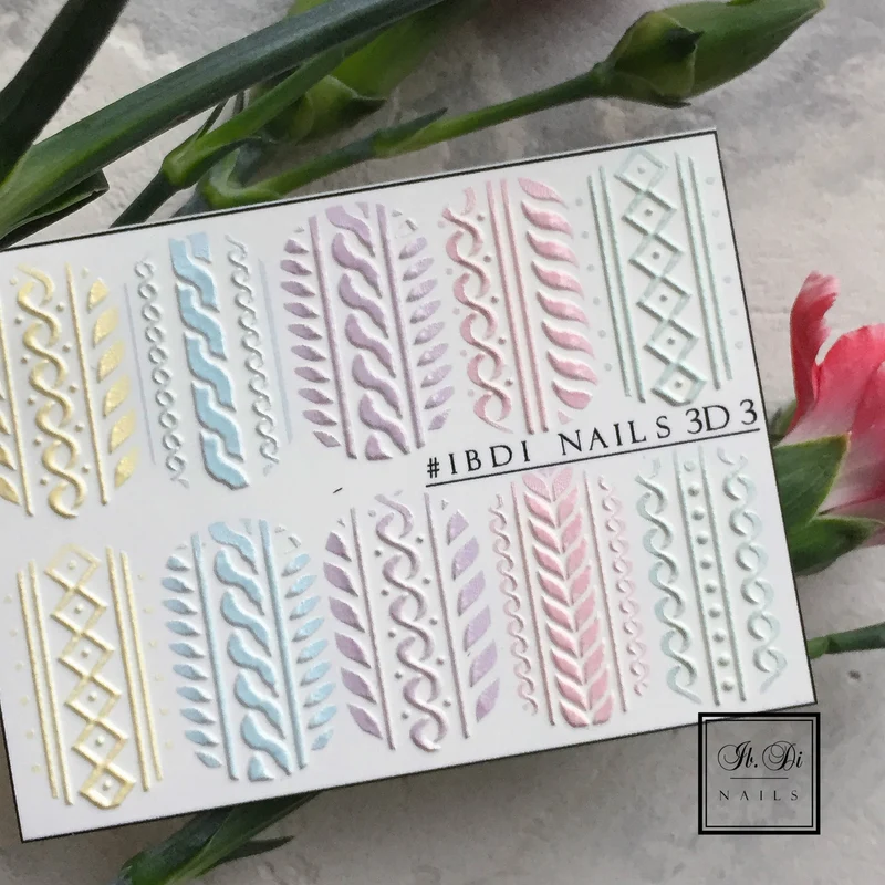 IBDI Sweater nail decals / sliders #3D 3