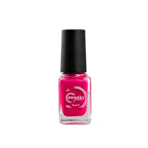 Swanky Stamping polish, metallic fuchsia M12