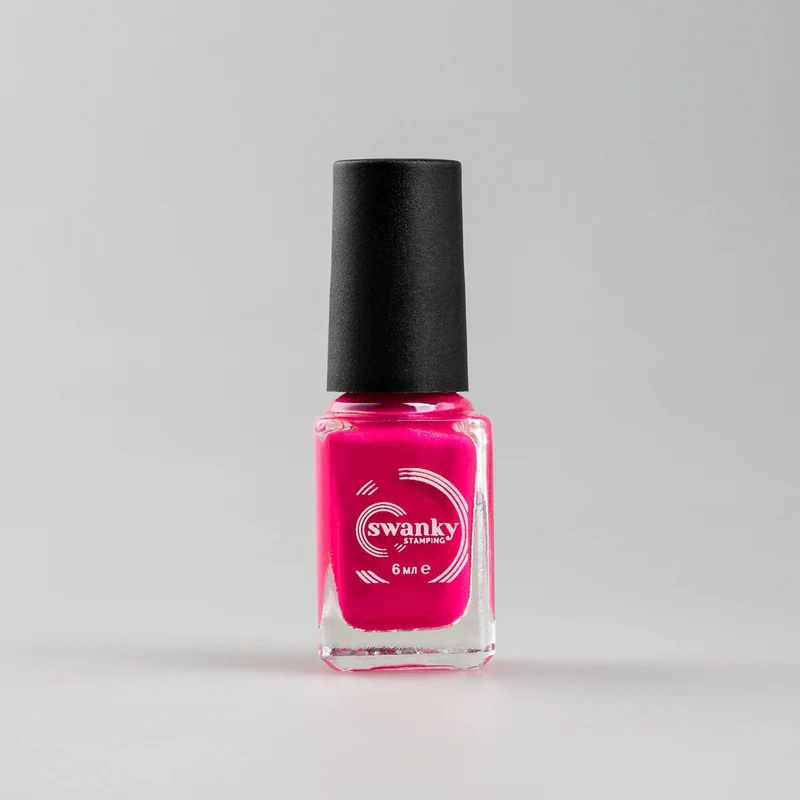 Swanky Stamping polish, metallic fuchsia M12