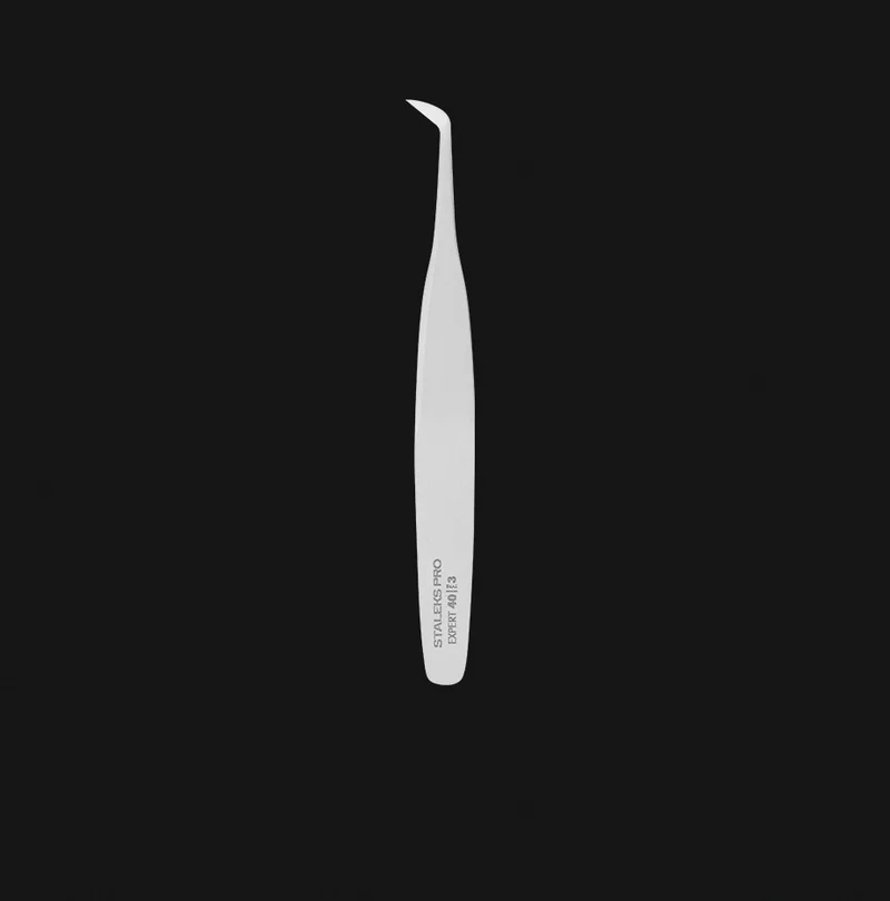 Wimpernpinzette TE-40/3 (110 mm) STALEKS EXPERT