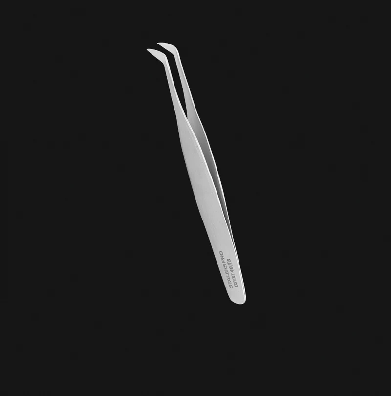 Wimpernpinzette TE-40/3 (110 mm) STALEKS EXPERT