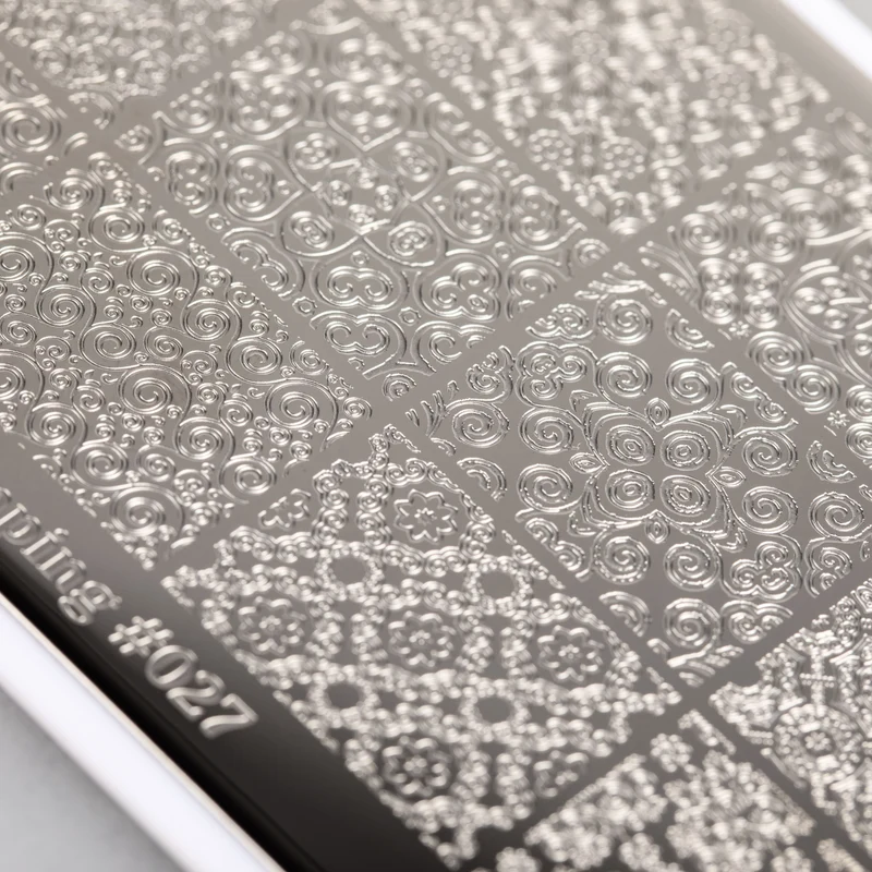 Swanky Stamping pattern nail stamping plates 027