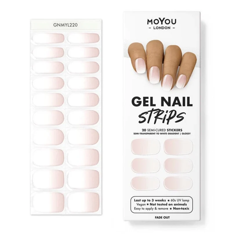 FADE OUT - Gel Nail Strip (Gel Wraps) MoYou London