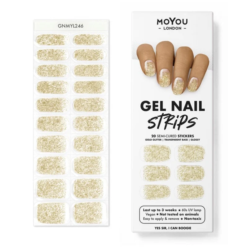 YES SIR, I CAN BOOGIE - Gel Nail Strip (Gel Wraps) MoYou London