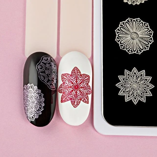 Swanky Stamping polish, metallic pink Met03