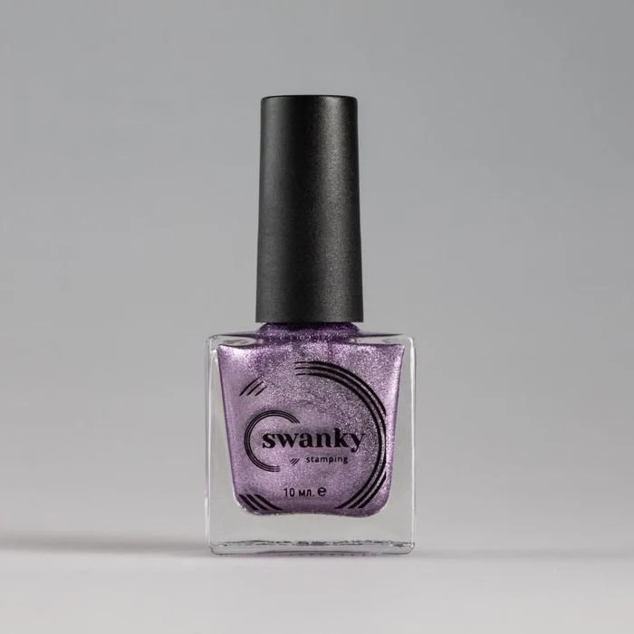 Swanky Stamping polish, metallic purple Metallic01