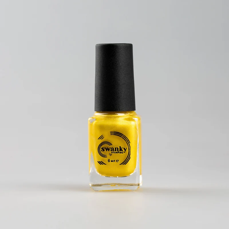Swanky Stamping polish, metallic yellow gold M05