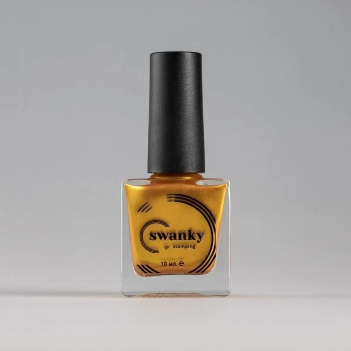 Swanky Stamping polish, metallic Gold 003