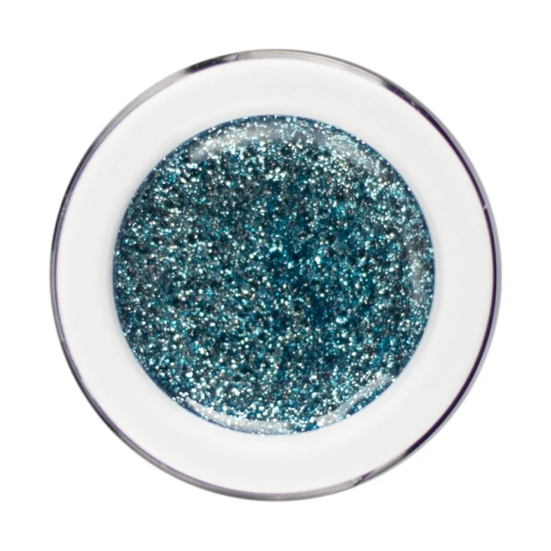 Glittergel von Mr. Stilett "Türkis Fine" 5ml