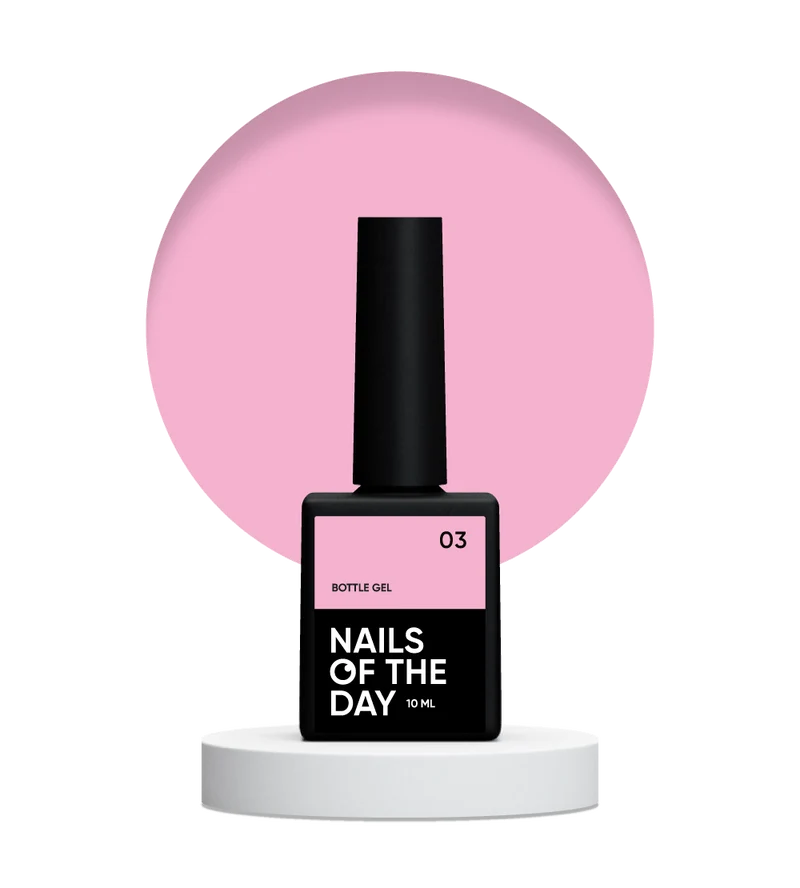 03 Bottle Gel 10ml NAILS OF THE DAY