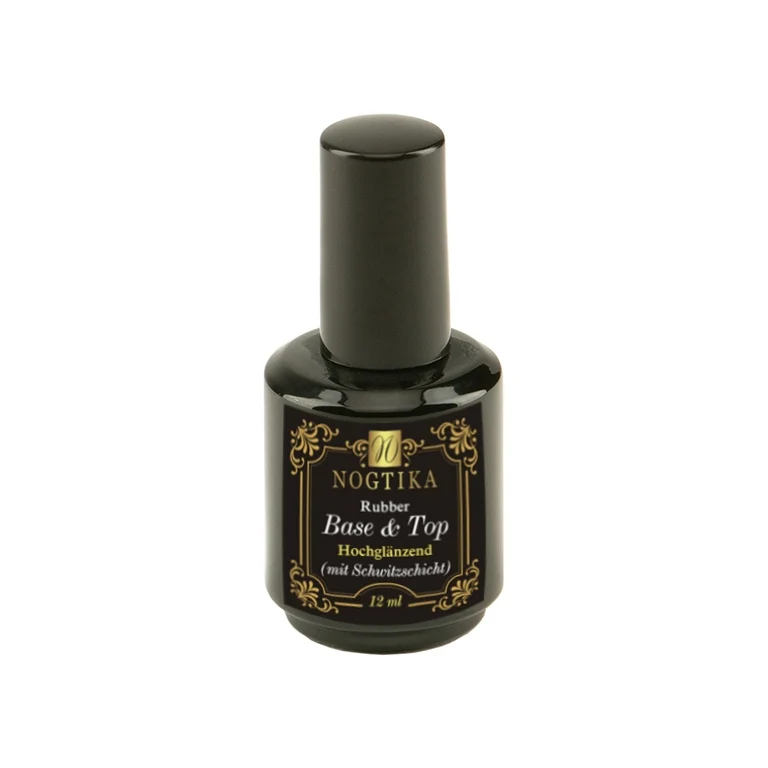 Rubber Base "Base&Top" Hochglänzend (mit Schwitzschicht) 12ml (TPO/HEMA-free)