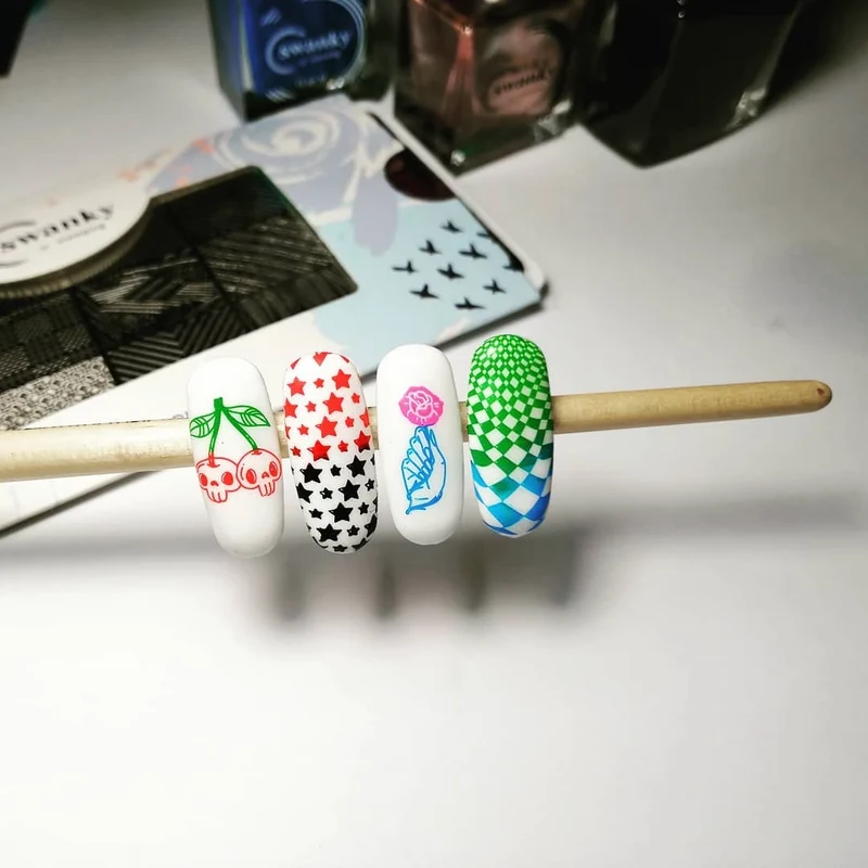 Swanky Stamping polish, green S09