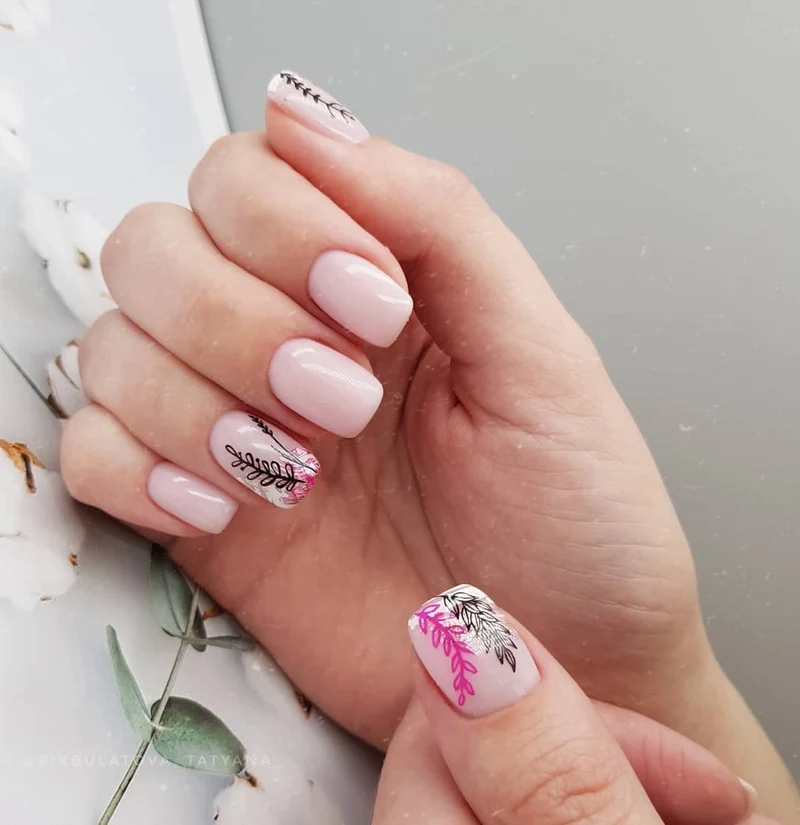 Swanky Stamping polish, pink S05