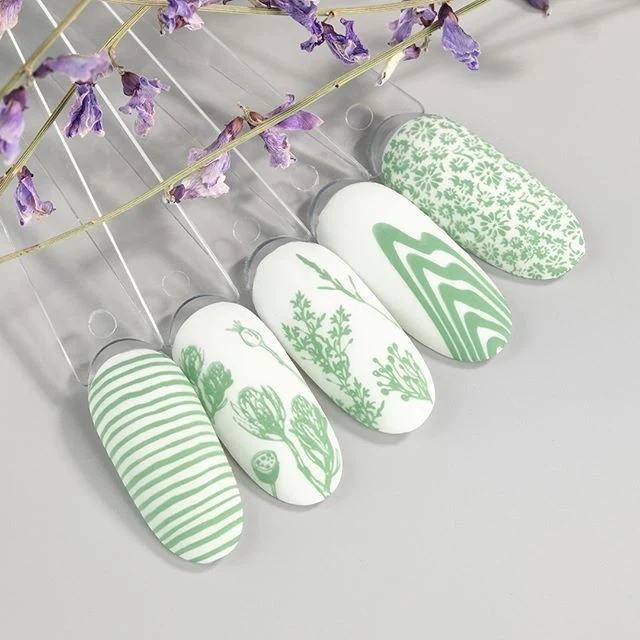 Swanky Stamping polish, pistachio S29
