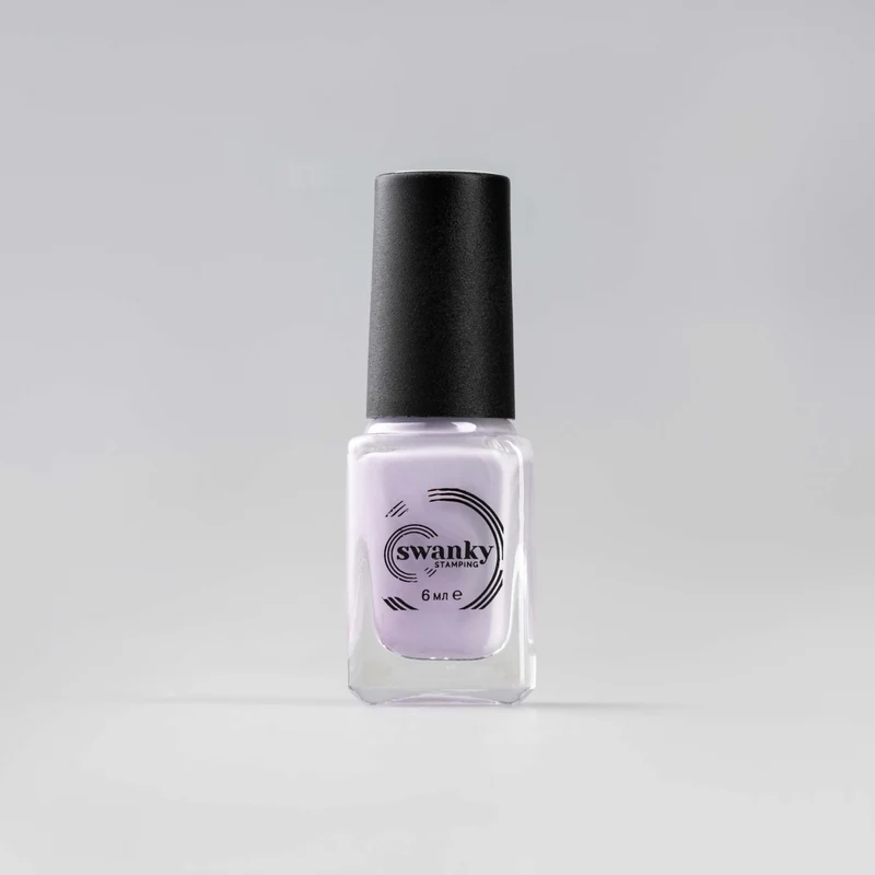 Swanky Stamping polish, light lilac S42