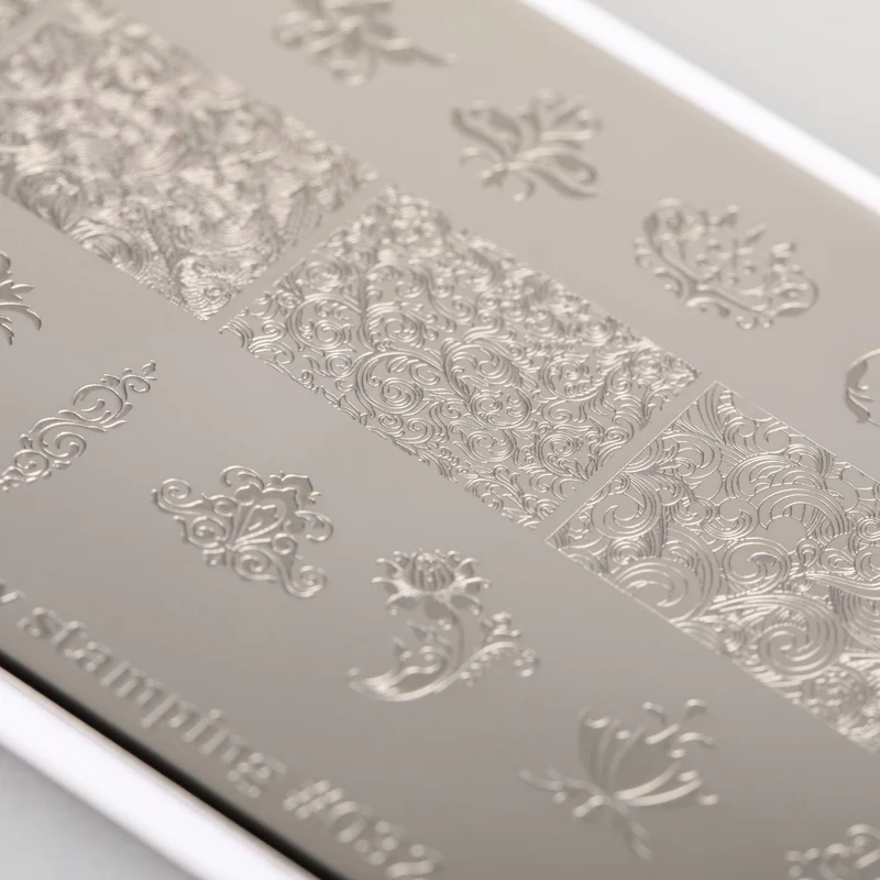Swanky Stamping flower and pattern nail stamping plates 032