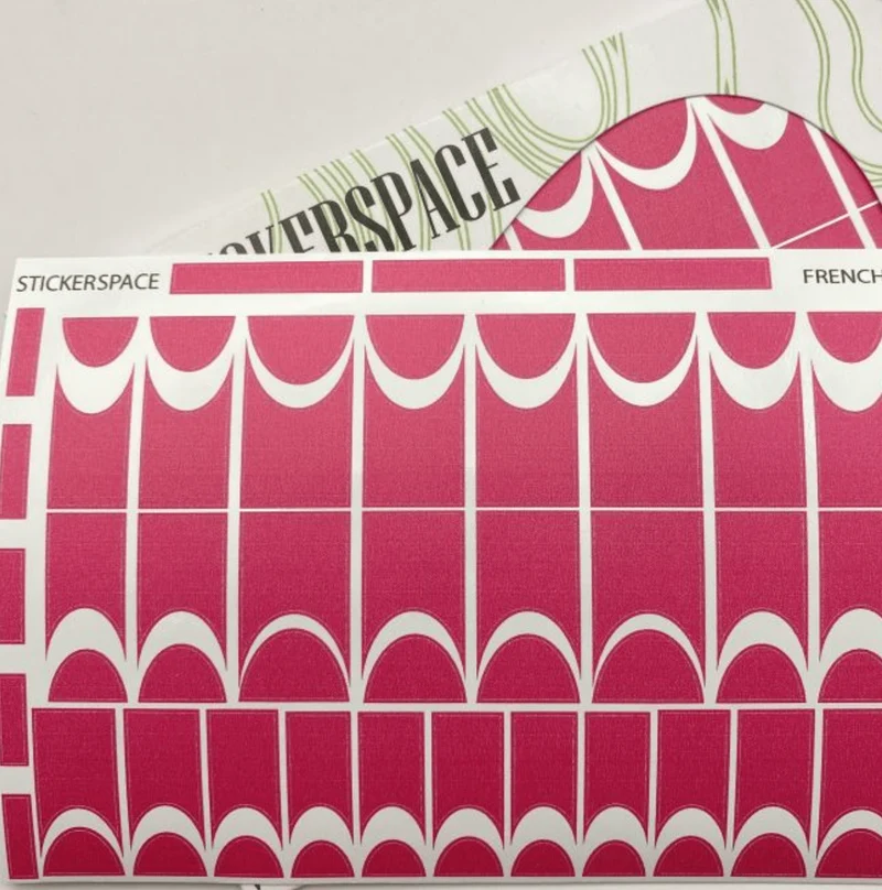 FRENCH 007 - Nail Wraps StickerSpace