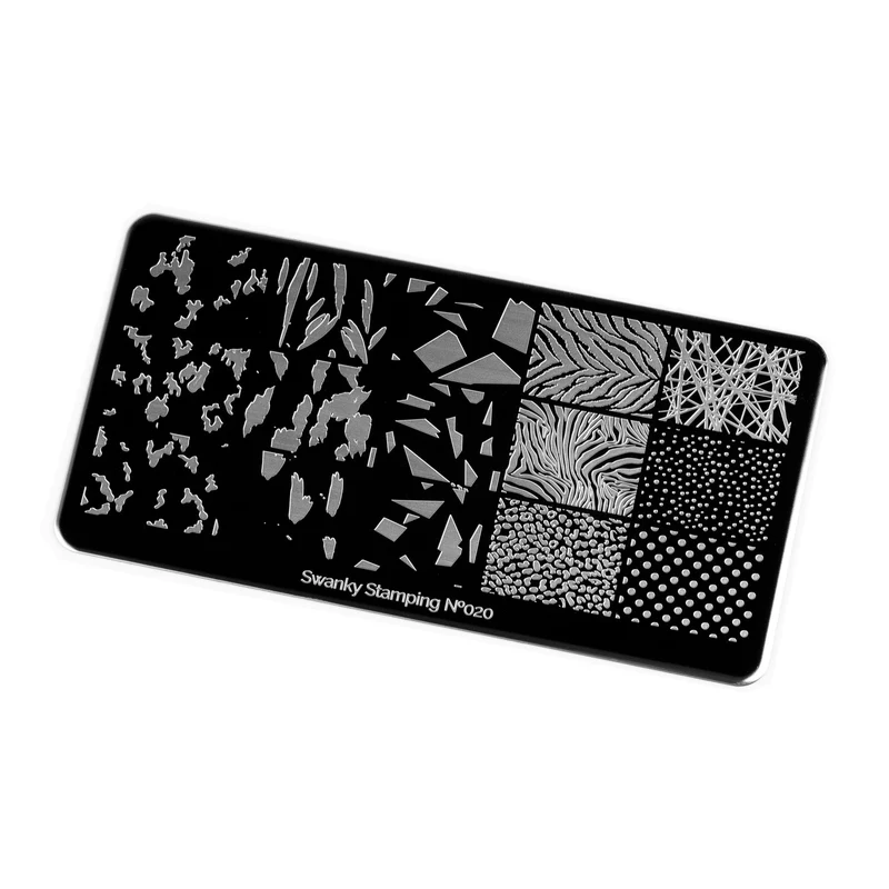 Swanky Stamping pattern nail stamping plates 020