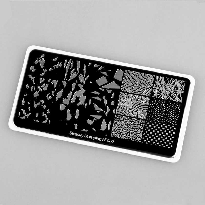 Swanky Stamping pattern nail stamping plates 020