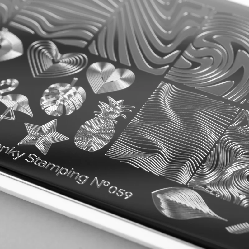 Swanky Stamping Swirl nail stamping plates 059
