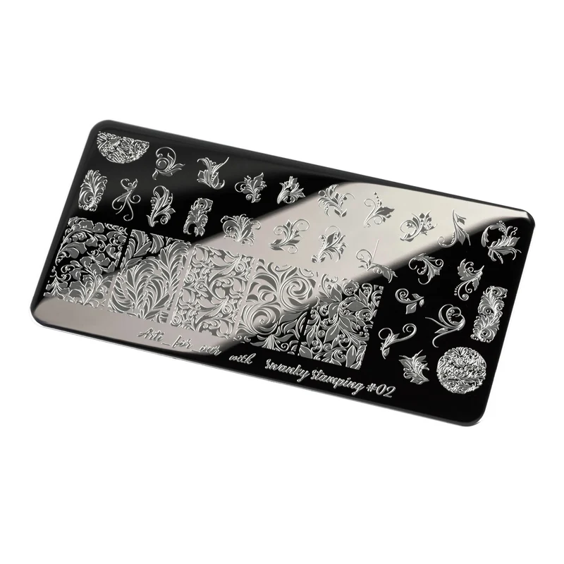 Swanky Stamping pattern nail stamping plates 02
