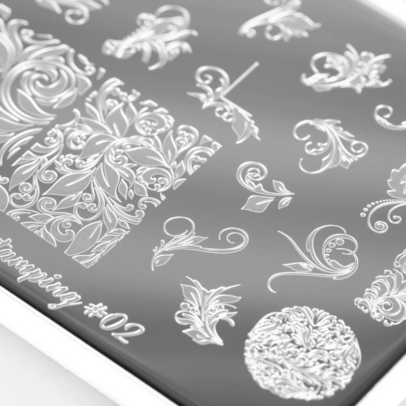 Swanky Stamping pattern nail stamping plates 02