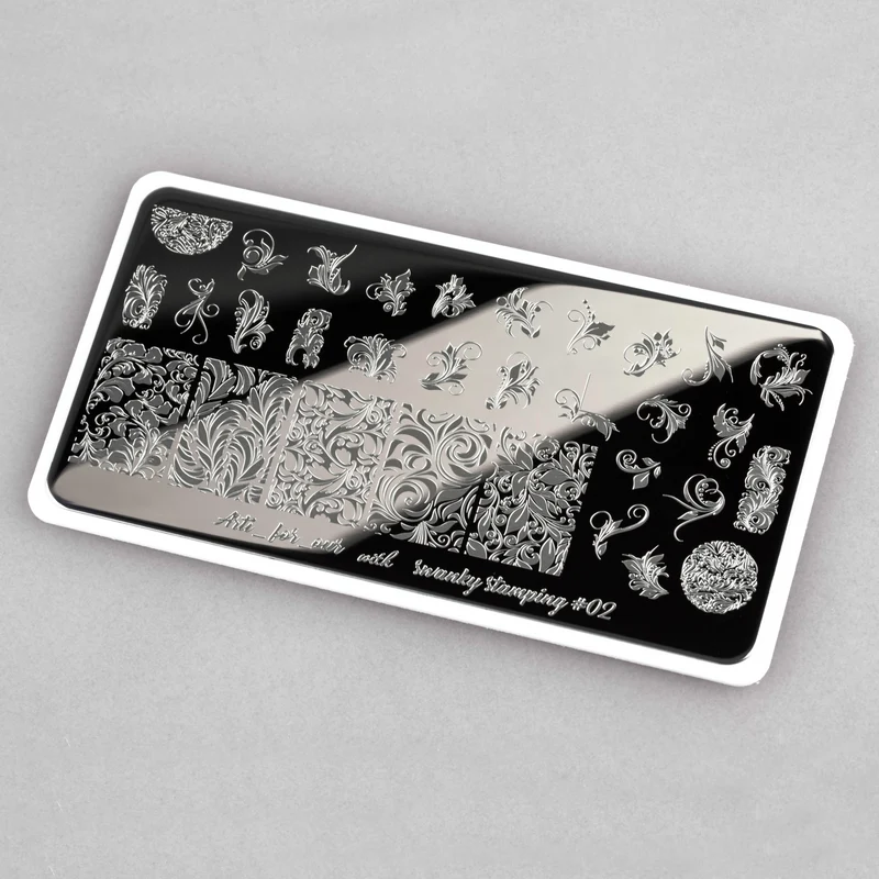 Swanky Stamping pattern nail stamping plates 02