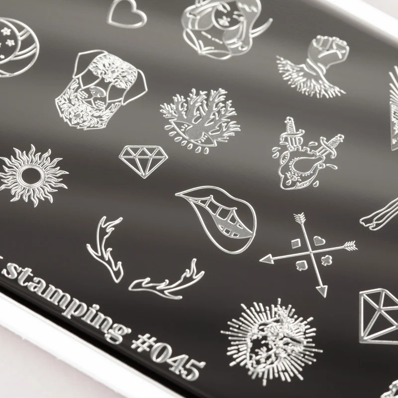 Swanky Stamping cool nail stamping plates 045