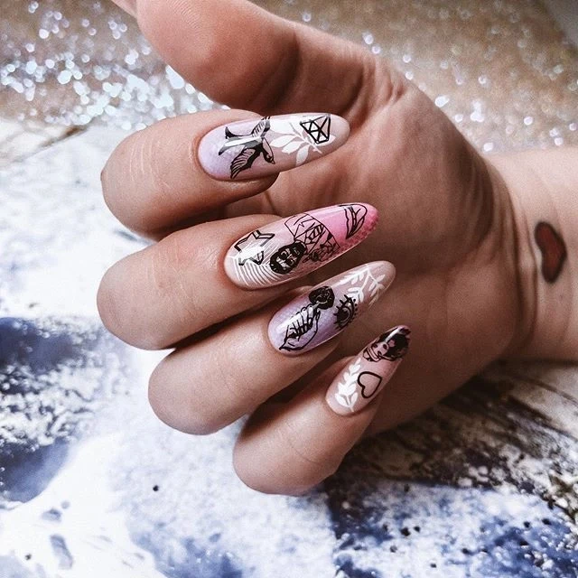 Swanky Stamping cool nail stamping plates 045