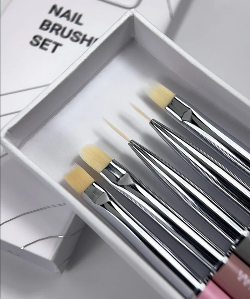 NAIL BRUSHES SET - Pinselset HEYLOVE