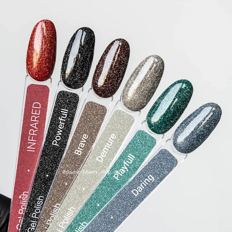 007 PLAYFULL - REFLECTIVE GEL POLISH 15ml HEYLOVE