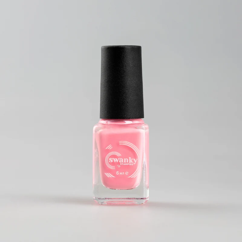 Swanky Stamping polish, light pink S13