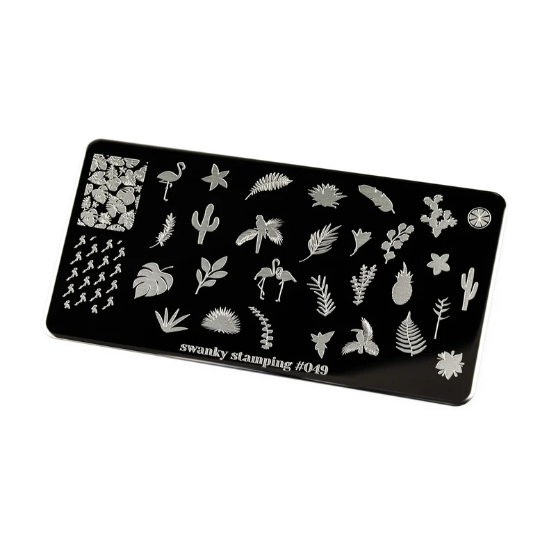 Swanky Stamping summer nail stamping plates 049