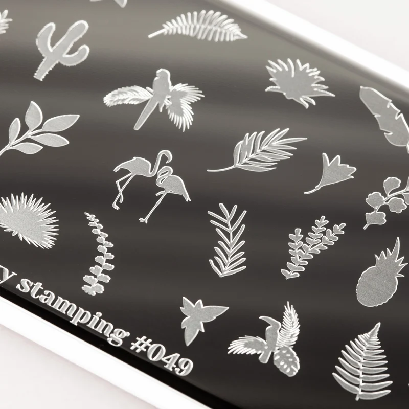Swanky Stamping summer nail stamping plates 049