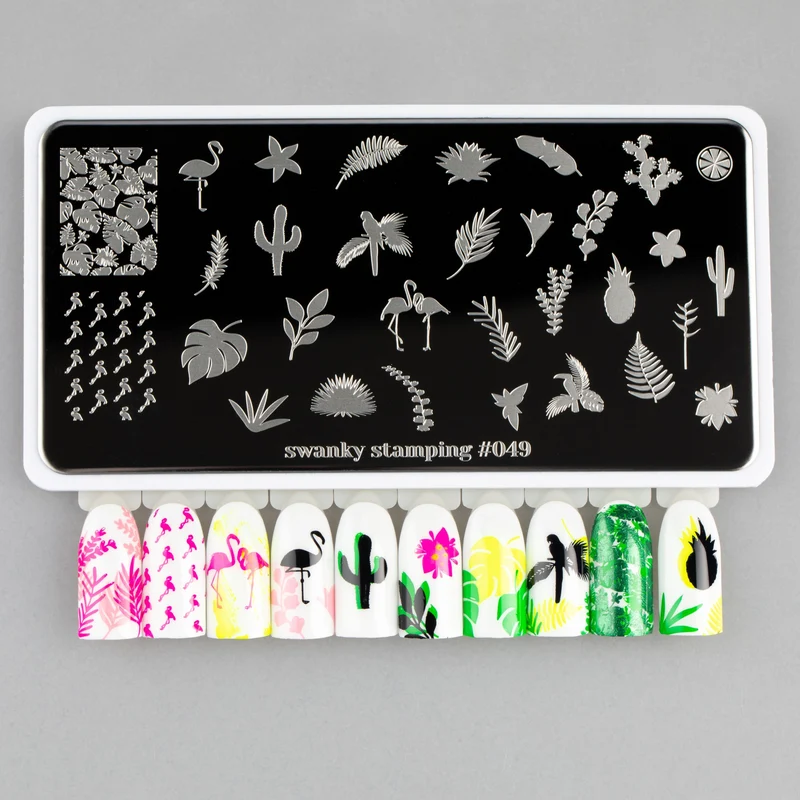 Swanky Stamping summer nail stamping plates 049