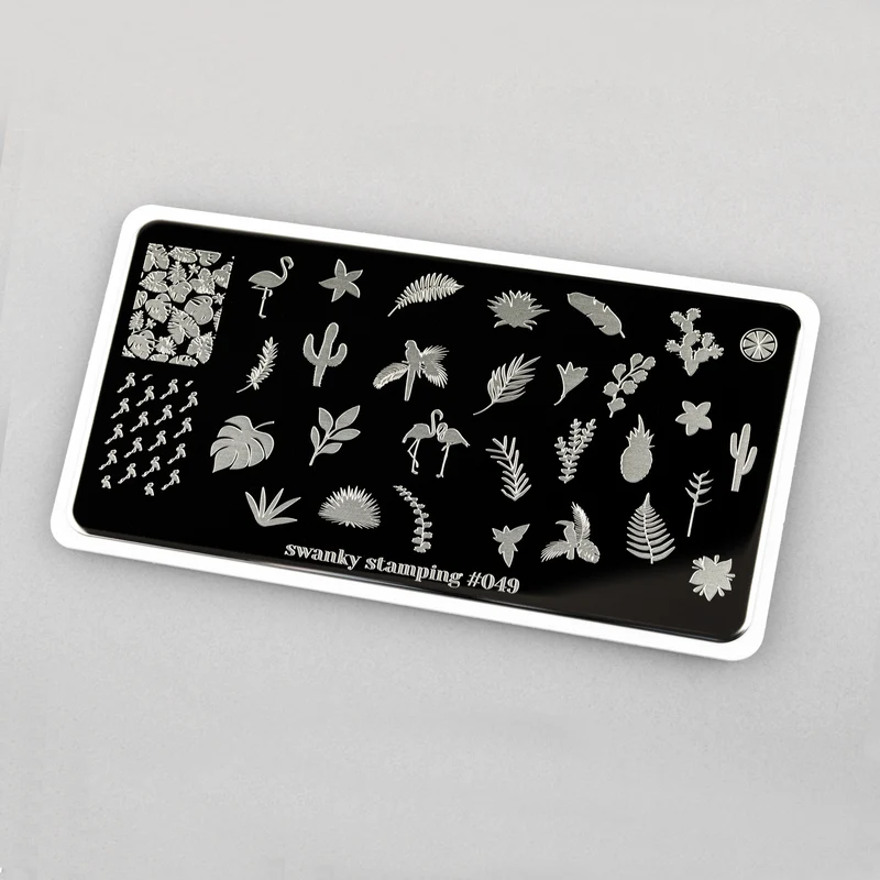 Swanky Stamping summer nail stamping plates 049