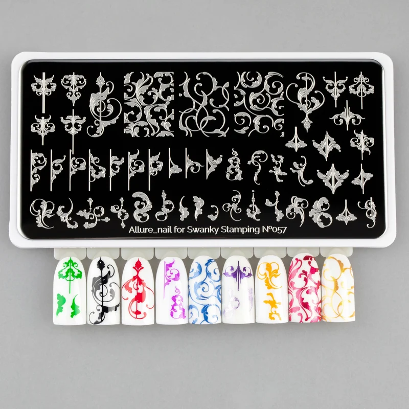 Swanky Stamping venzel nail stamping plates 057