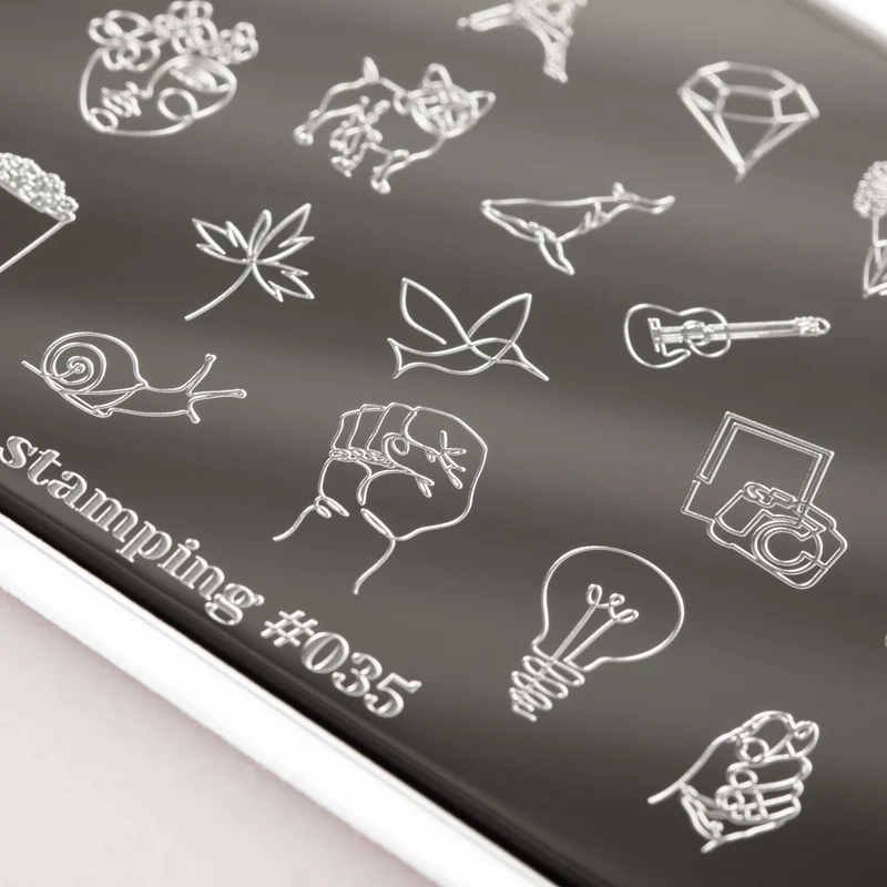 Swanky Stamping nail stamping plates 035