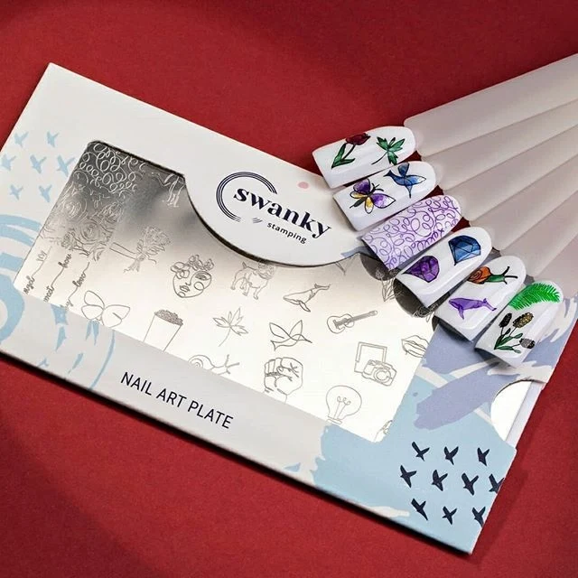 Swanky Stamping nail stamping plates 035