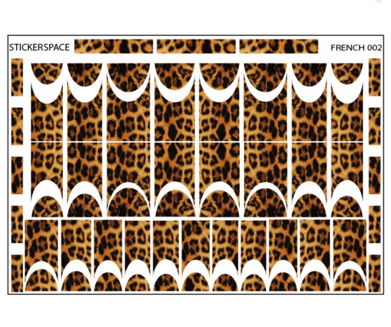 FRENCH 002 - Nail Wraps StickerSpace