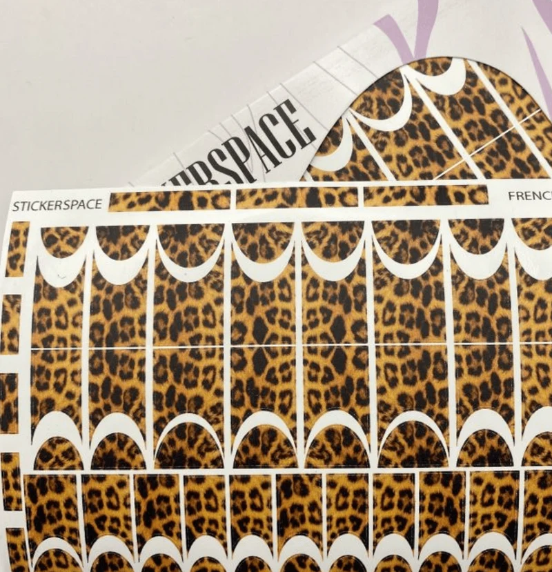 FRENCH 002 - Nail Wraps StickerSpace