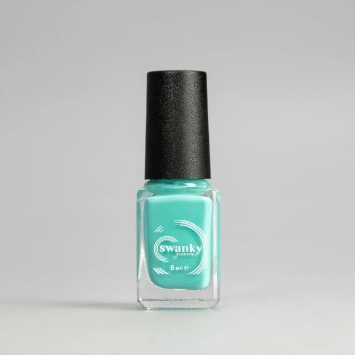 Swanky Stamping polish, turquoise S27