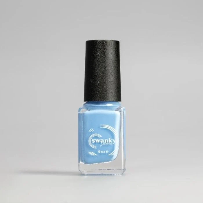 Swanky Stamping polish, light blue S25