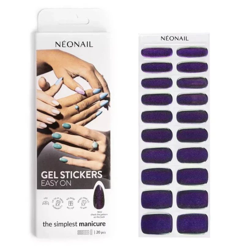 M02 - GEL STICKERS EASY ON (Gel Wraps) NEONAIL